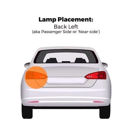 Left Rear Lamp (Inner, On Boot Lid, LED, For Models With Halogen Headlamps, Original Equipment) for BMW 1 2019 on