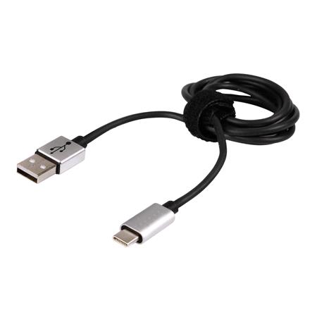 USB C Charge and Sync Cable 100 cm   Black