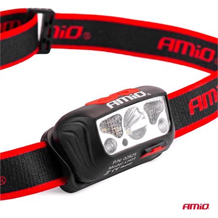 LED Headlamp with Powerful LED COB Light