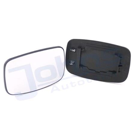 Left Wing Mirror Glass (heated) and Holder for FORD ESCORT Mk VII Saloon, 1995 1999