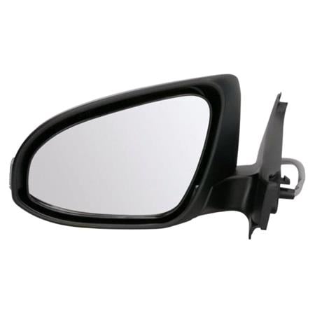 Left Wing Mirror (electric, heated, indicator lamp, primed cover) for TOYOTA YARIS / VITZ, 2011 Onwards