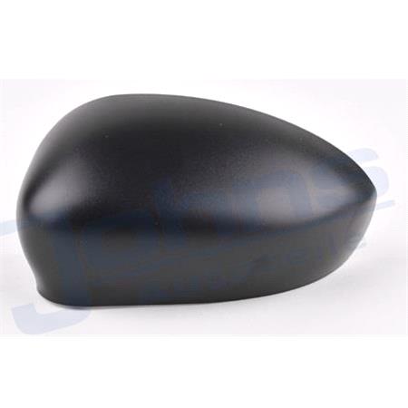 Left Wing Mirror Cover (black) for FIAT 500, 2007 Onwards