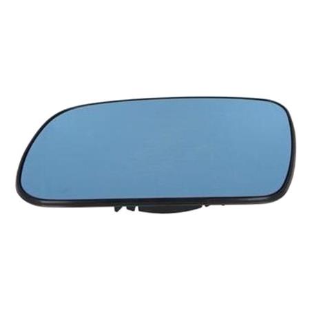 Left Blue Wing Mirror Glass (heated) and Holder for Citroen XSARA Estate 2001 2005