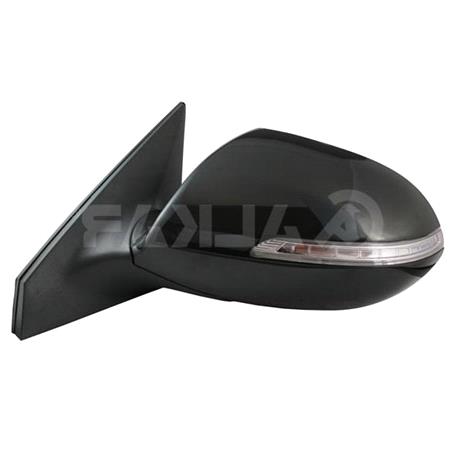 Left Wing Mirror (electric, indicator, not heated) for Kia SPORTAGE, 2010 2016