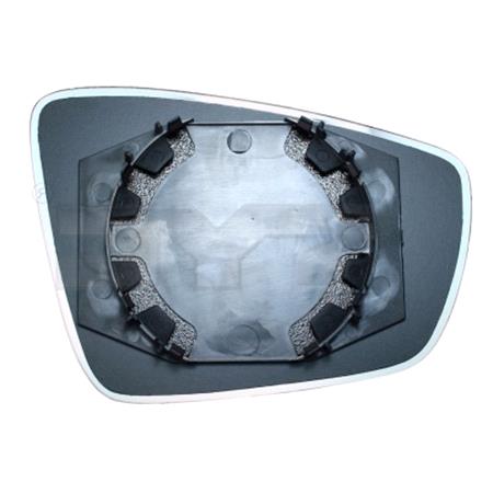 Left Wing Mirror Glass (not heated) and Holder for Seat Mii 2019 Onwards