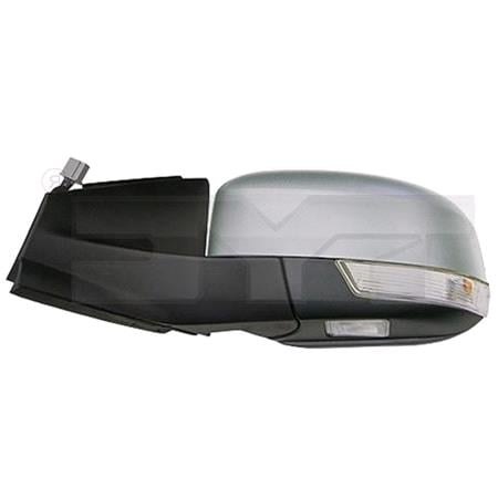 Left Wing Mirror (electric, heated, indicator, puddle lamp, primed cover, power folding) for Ford MONDEO Saloon 2010 2014