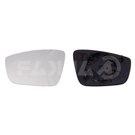 Left Mirror Glass (not heated) & holder for SEAT Mii (KF1_), 2011 Onwards