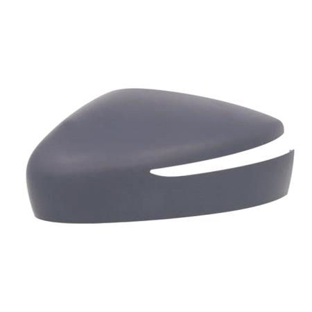Left Wing Mirror Cover (primed, with indicator gap) for NISSAN NOTE, 2013 2018