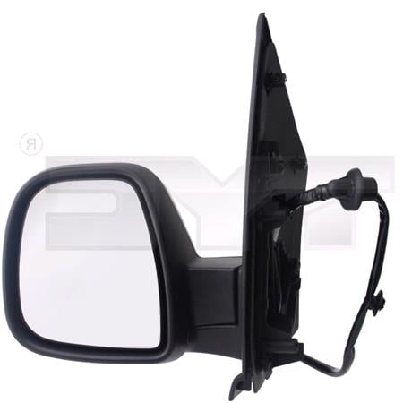 Left Wing Mirror (electric, heated, primed cover, blind spot warning lamp, power folding) for Toyota PROACE VERSO 2016 Onwards