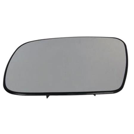 Left Wing Mirror Glass (not heated) and Holder for Peugeot 407 SW 2004 2010