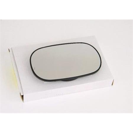 Left / Right Wing Mirror Glass (not heated) and Holder for Ford KA Van, 2002 2005