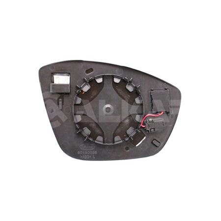 Left Wing Mirror Glass (heated, with blind spot indicator lamp) for Fiat GRANDE PANDA 2024 Onwards