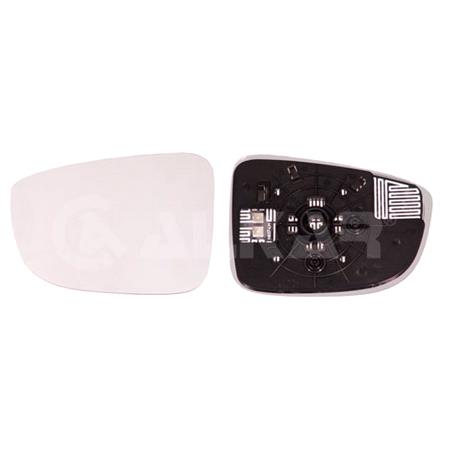 Left Wing Mirror Glass (heated) and holder for MAZDA 6 Saloon (GJ, GH), 2012 2017