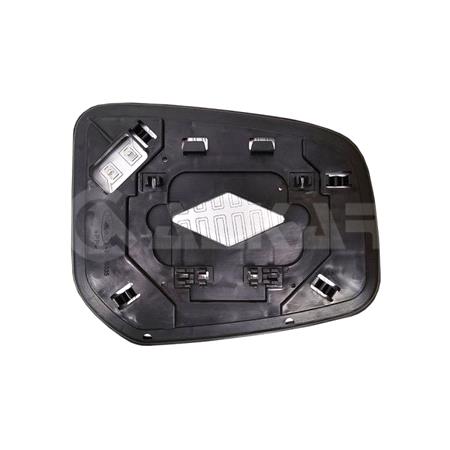 Left Wing Mirror Glass (heated) & Holder for Mitsubishi MIRAGE Hatchback 2012 Onwards