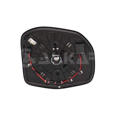 Left Wing Mirror Glass (heated, with blind spot indicator lamp) for Honda HR V 2021 Onwards