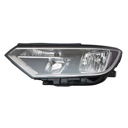 Left Headlamp (Halogen, Takes H7 / H9 Bulbs, Original Equipment) for Volkswagen PASSAT Estate 2014 Onwards