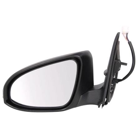 Left Wing Mirror (electric, indicator, not heated) for Toyota COROLLA Saloon, 2013 2018