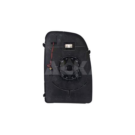 Left Wing Mirror Glass with Holder (heated, blind spot warning) for Fiat DUCATO Bus 2006 Onwards