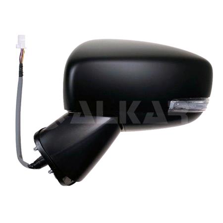 Left Wing Mirror (electric, heated, indicator lamp, primed cover) for Suzuki IGNIS, 2016 Onwards