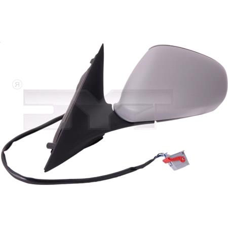 Left Wing Mirror (electric, heated, primed cover) for Alfa Romeo 159, 2006 2012