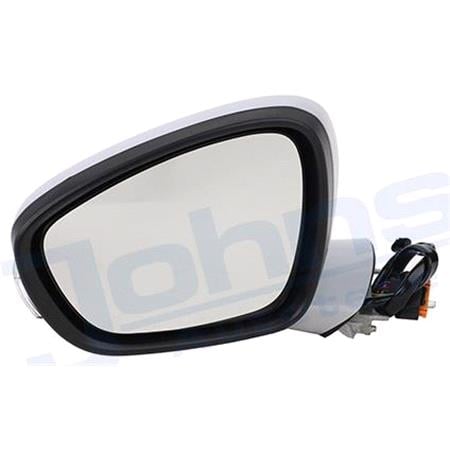 Left Wing Mirror (electric, heated, indicator, primed cover) for PEUGEOT 508, 2010 2018