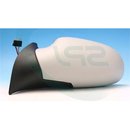 Left Wing Mirror (electric, heated, primed cover) for Mercedes A CLASS, 1997 2004