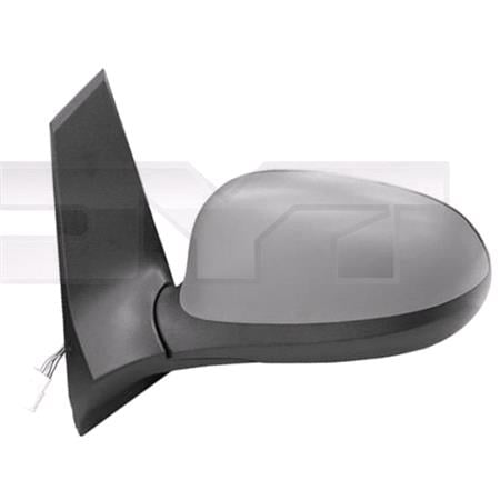 Left Wing Mirror (electric, heated, primed cover) for KA 2009 2015