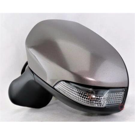 Left Wing Mirror (electric, heated, indicator, primed cover, power folding) for Toyota AVENSIS Saloon 2015 Onwards
