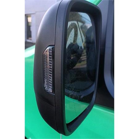 Left Wing Mirror (electric, heated, black cover, indicator) for Nissan PRIMASTAR 2021 Onwards