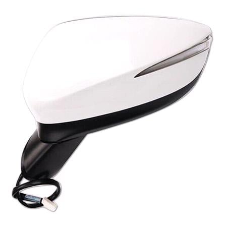 Left Wing Mirror (electric, NOT heated, indicator, primed) for Mazda CX 5 2015 2016 (facelift model)