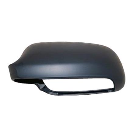 Left Wing Mirror Cover (primed) for AUDI A6, 1997 2005