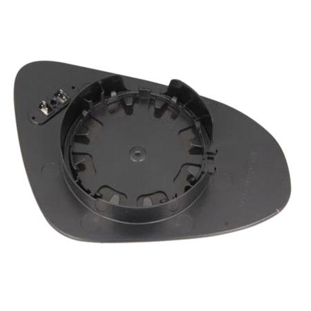 Left Wing Mirror Glass (heated) and backing plate for TOYOTA YARIS/VITZ, 2011 Onwards