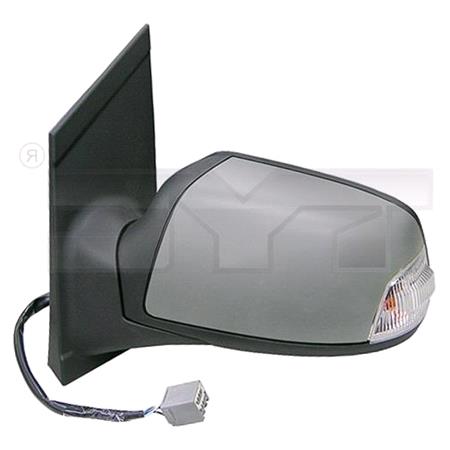 Left Wing Mirror (electric, heated, indicator lamp) for FORD FOCUS II, 2004 2008