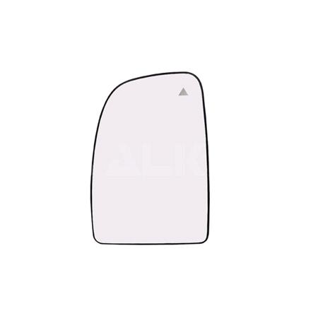 Left Wing Mirror Glass with Holder (heated, blind spot warning) for Fiat DUCATO Bus 2006 Onwards