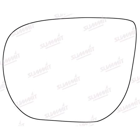New Folding Mirror Glass With Adhesive For Oldsmobile Alero & Pontiac Grand Am (Driver Side) 2 thumbnail image