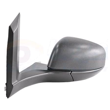 Left Wing Mirror (manual, black cover) for Ford TRANSIT CONNECT Kombi 2018 2021