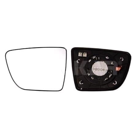 Left Wing Mirror Glass (heated) and Holder for Kia VENGA, 2010 Onwards
