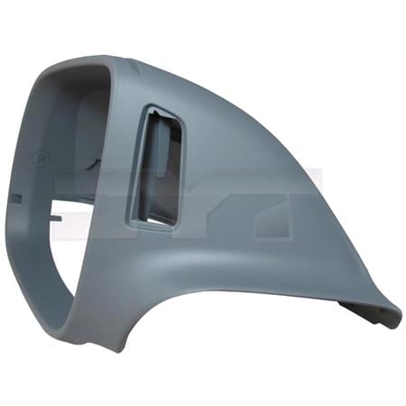 Left Wing Mirror Cover (primed, with gap for blind spot indicator lamp) for AUDI Q5, 2009 2017