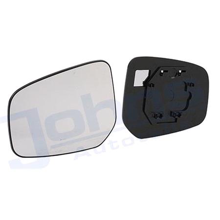 Left Wing Mirror Glass (not heated) & Holder for Mitsubishi MIRAGE Hatchback 2012 Onwards