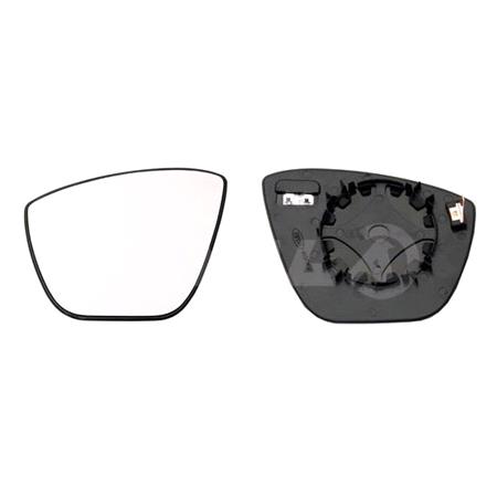 Left Wing Mirror Glass (heated) for Ford Ka+, 2016 2021