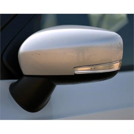 Left Wing Mirror (electric, heated, indicator lamp, primed cover) for Suzuki IGNIS, 2016 Onwards