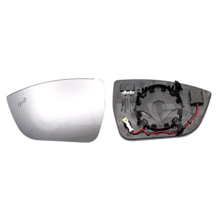 Left Wing Mirror (heated, blind spot warning) for Seat ATECA, 2016 Onwards