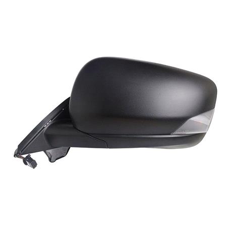 Left Wing Mirror (electric, heated, indicator (standard bulb type), black cover) for Nissan TOWNSTAR MPV 2021 Onwards