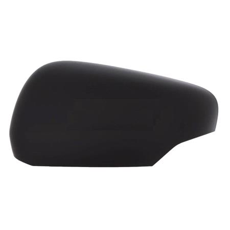 Left Wing Mirror Cover (black, grained, with gap for indicator lamp, will NOT fit mirrors with LED indicator) for Renault KANGOO III Box Body/MPV 2021 Onwards