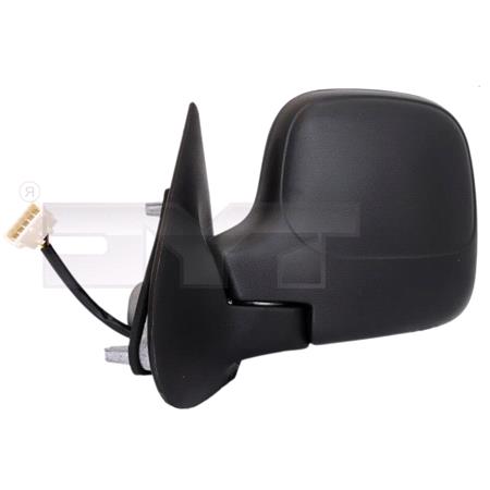 Left Wing Mirror (electric, heated) for Citroen BERLingo Multispace, 1996 2008