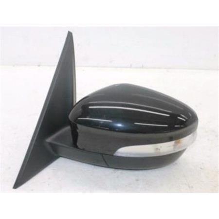 Left Wing Mirror (electric, heated, primed cover, indicator lamp, puddle lamp, power folding) for Ford S MAX, 2015 Onwards