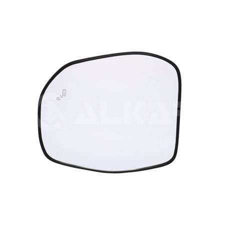 Left Wing Mirror Glass (heated, with blind spot indicator lamp) for Honda HR V 2021 Onwards