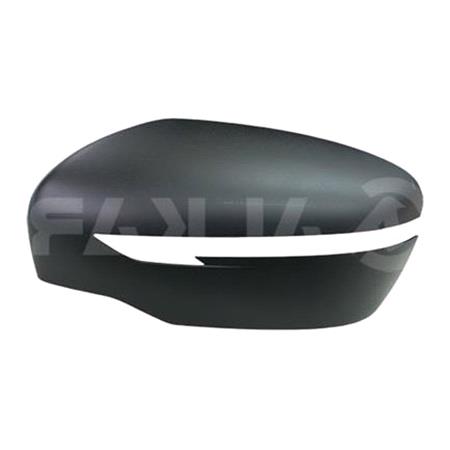 Left Wing Mirror Cover (primed) for Nissan QASHQAI 2014 2018