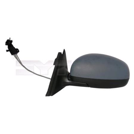 Left Wing Mirror (manual, primed cover) for Fabia Estate 2007 2014
