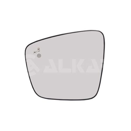 Left Wing Mirror Glass (heated, blind spot warning lamp) for Renault EXPRESS Van/MPV 2021 Onwards
